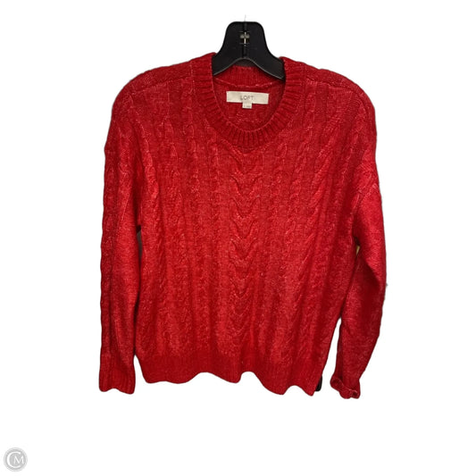 Sweater By Loft In Red, Size: S