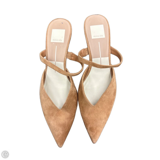 Shoes Heels Kitten By Dolce Vita In Cream, Size: 8