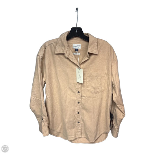 Top Long Sleeve By Universal Thread In Peach, Size: Xs