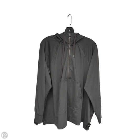 Athletic Sweatshirt Hoodie By Athleta In Grey, Size: S