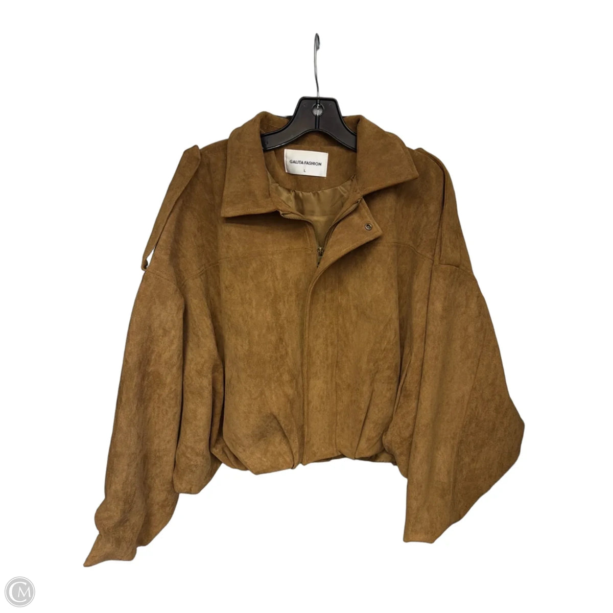 Jacket Other By Clothes Mentor In Brown, Size: L