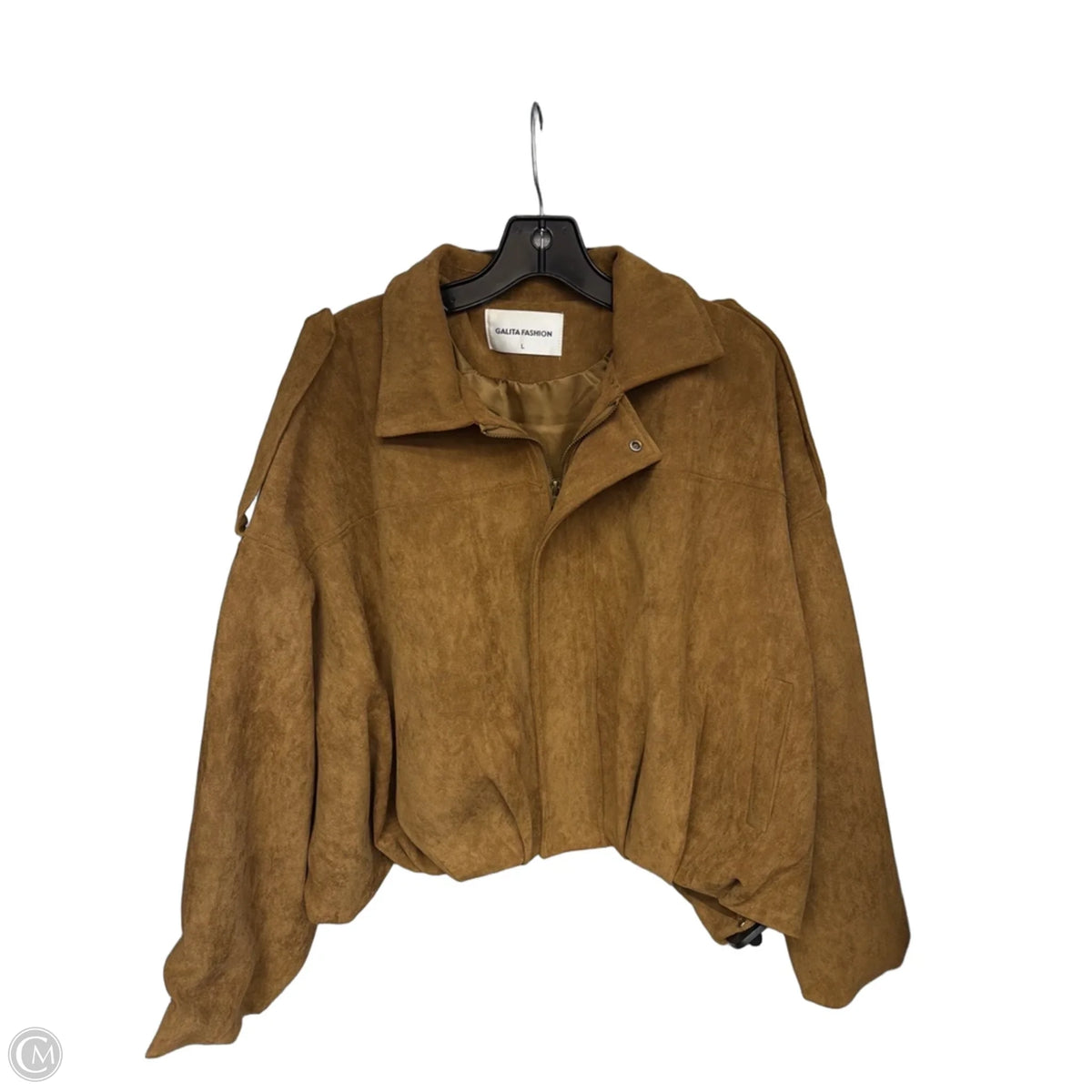 Jacket Other By Clothes Mentor In Brown, Size: L
