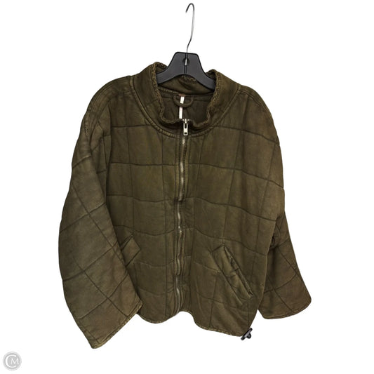 Coat Puffer & Quilted By Free People In Green, Size: M