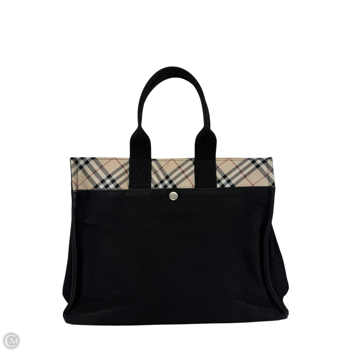 Tote Luxury Designer By Burberry, Size: Medium