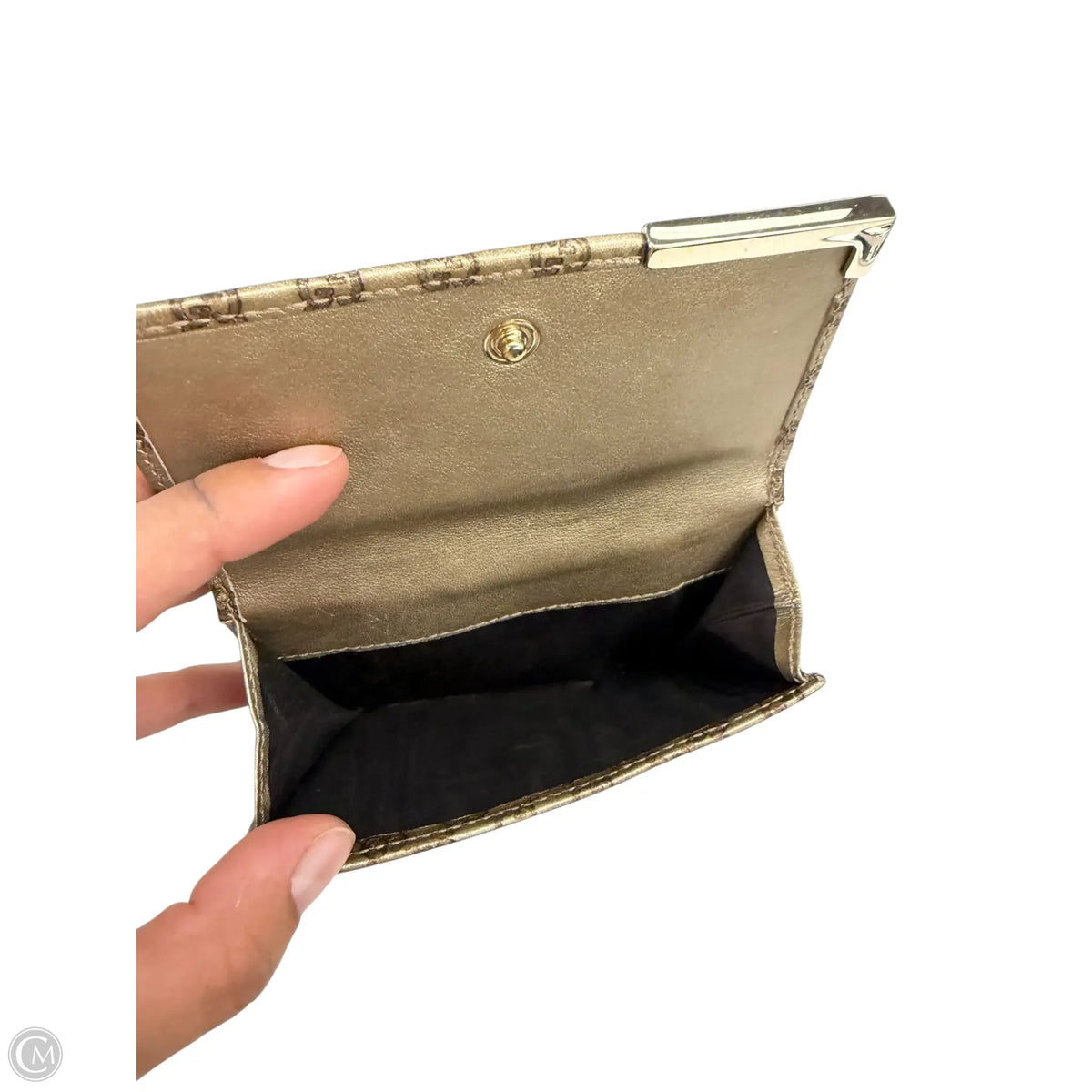 Wallet Luxury Designer By Gucci, Size: Small