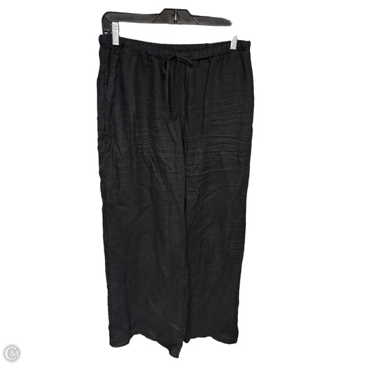 Pants Linen By Caslon In Black, Size: M