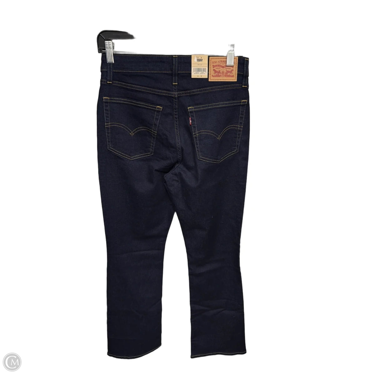 Jeans Boot Cut By Levis In Blue Denim, Size: 8