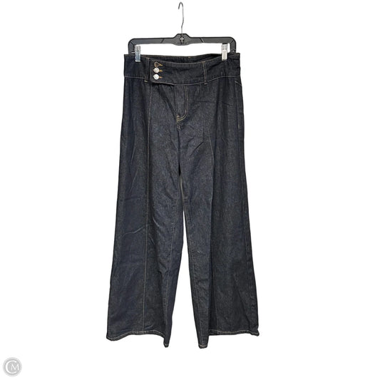 Jeans Wide Leg By Cider In Blue Denim, Size: M