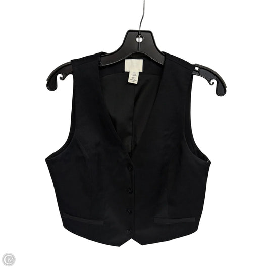 Top Sleeveless By H&m In Black, Size: S