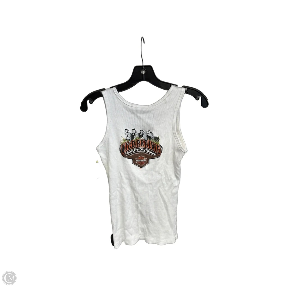 Tank Top By Harley Davidson In White, Size: M