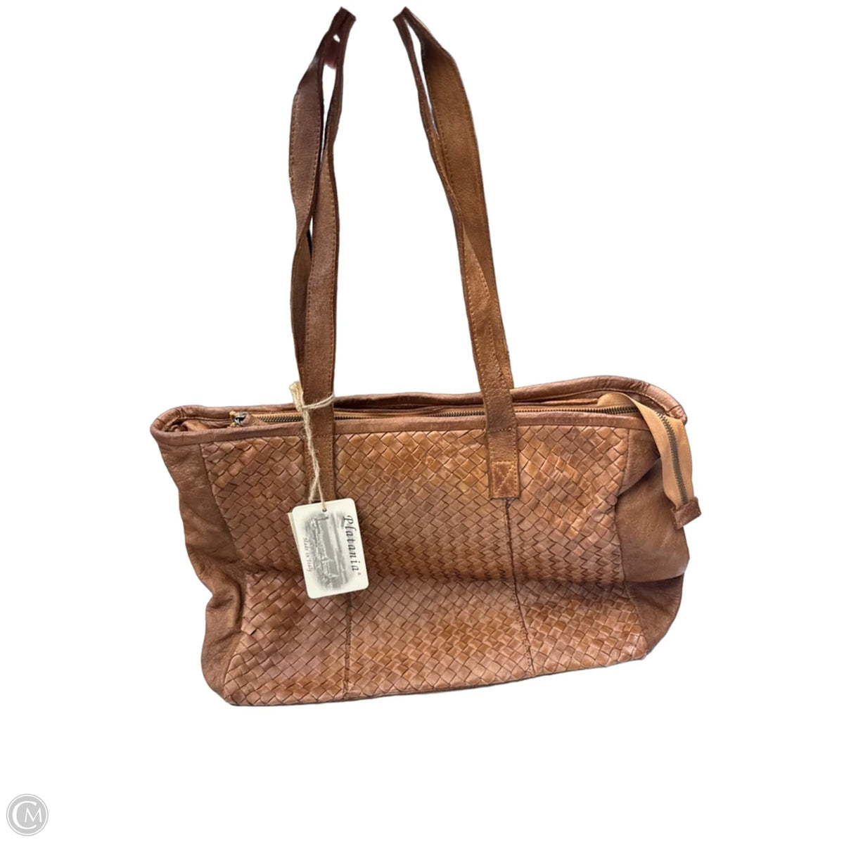 Handbag Leather By Clothes Mentor, Size: Large