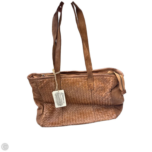 Handbag Leather By Clothes Mentor, Size: Large