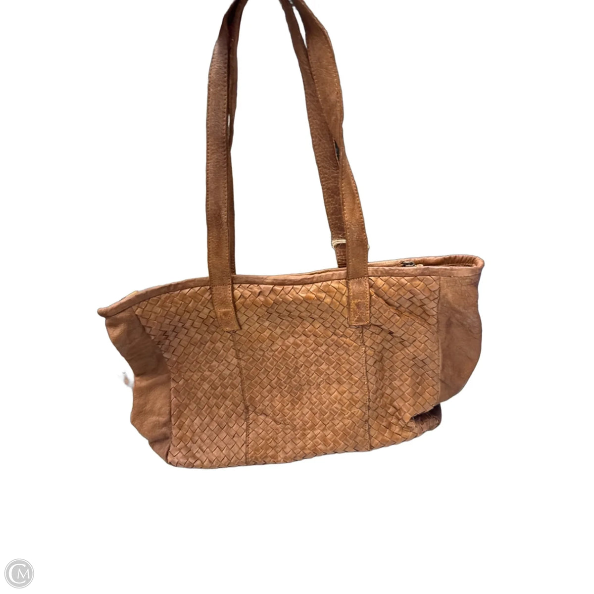Handbag Leather By Clothes Mentor, Size: Large