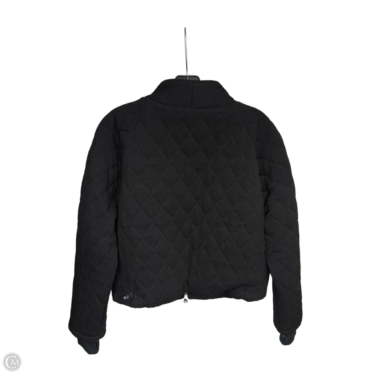 Jacket Puffer & Quilted By Clothes Mentor In Black, Size: M