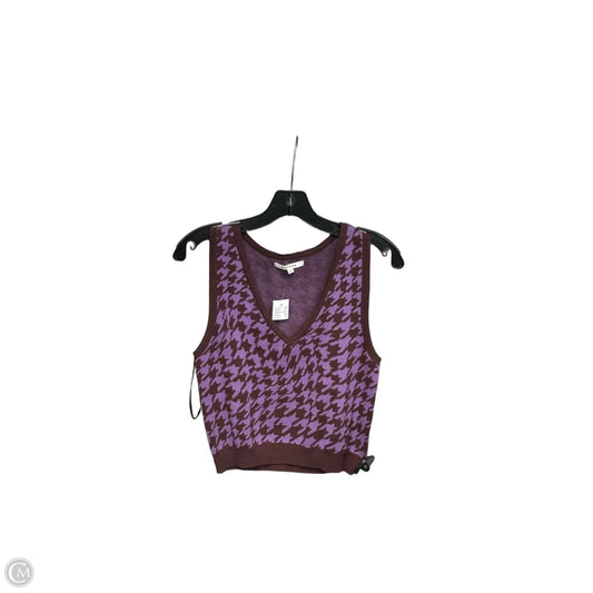 Vest Other By Pacsun In Purple, Size: S
