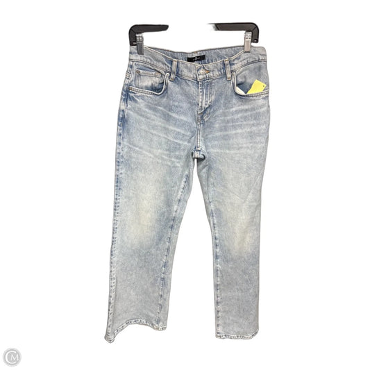 Jeans Boot Cut By 7 For All Mankind In Blue Denim, Size: 28