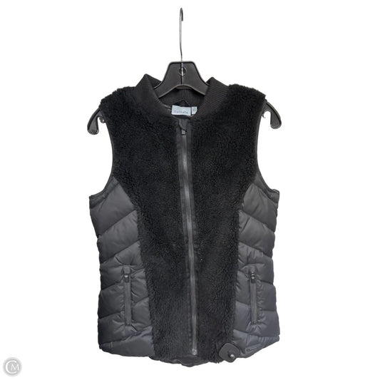 Vest Faux Fur & Sherpa By Athleta In Black, Size: S