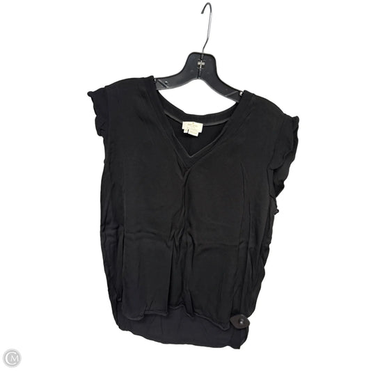 Top Sleeveless Designer By Kate Spade In Black, Size: M