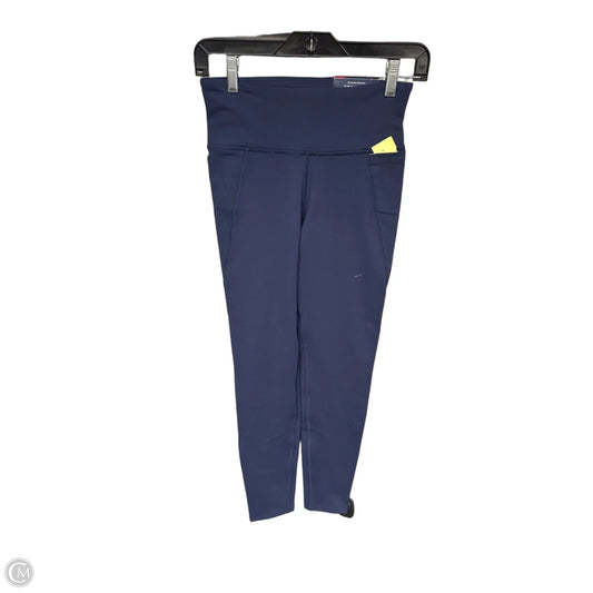 Athletic Leggings By Reebok In Blue, Size: S