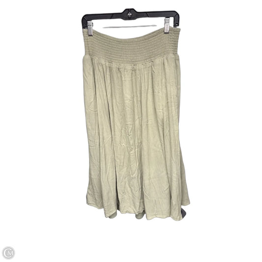 Skirt Maxi By Torrid In Green, Size: Xl