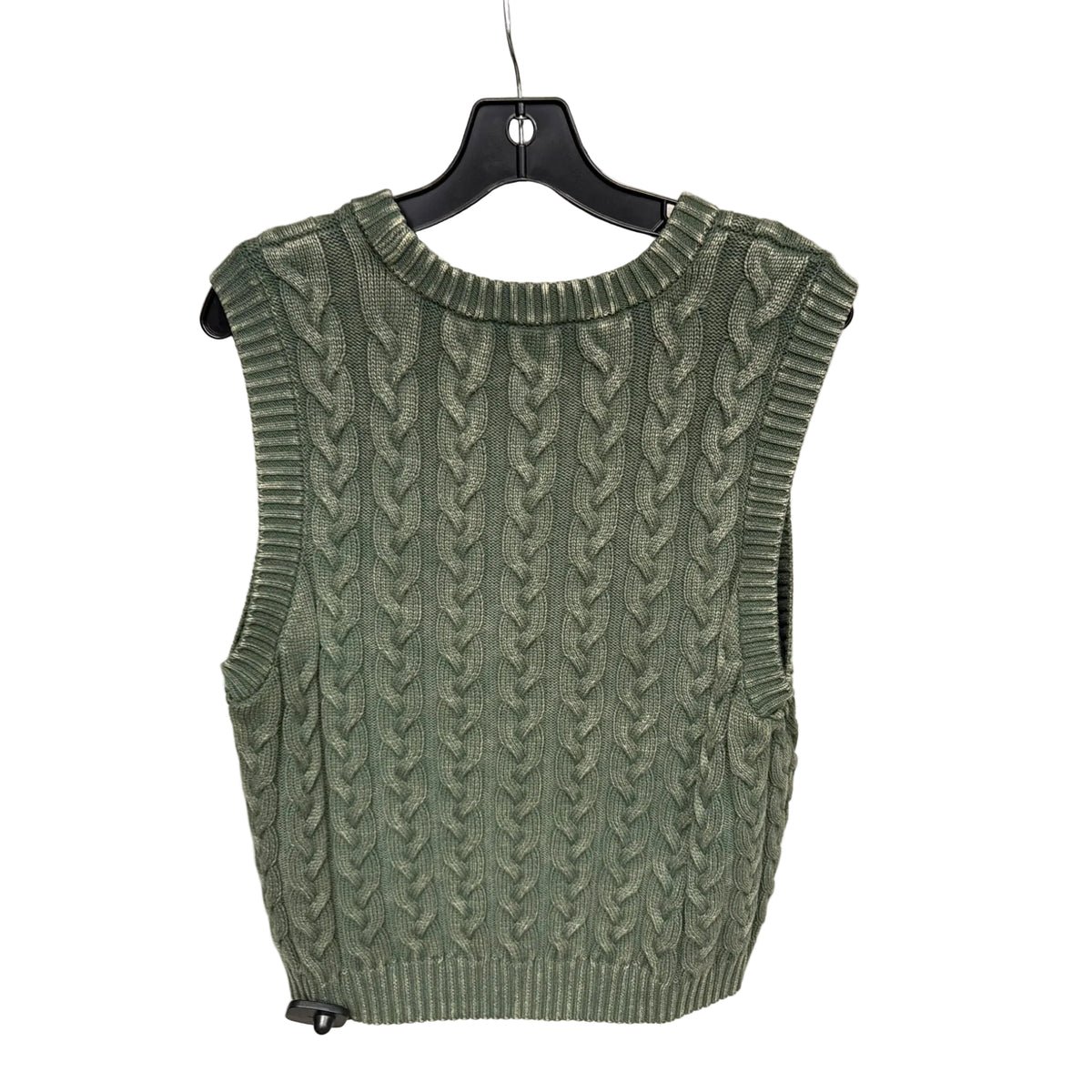 Vest Sweater By Faherty In Green, Size: L