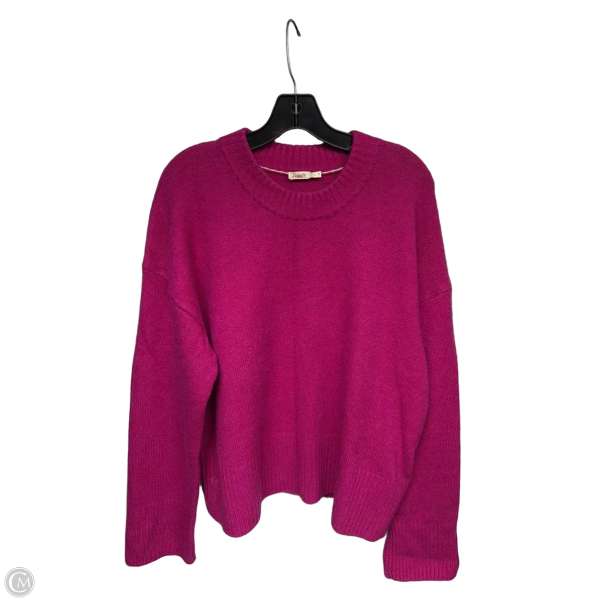 Sweater By Faherty In Pink, Size: L