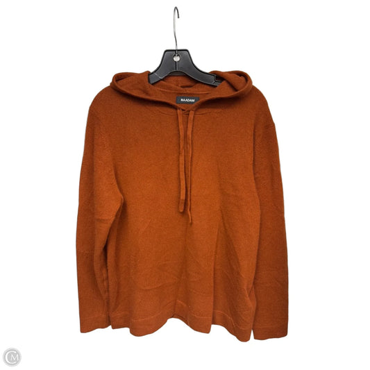Sweater Cashmere By Clothes Mentor In Orange, Size: L