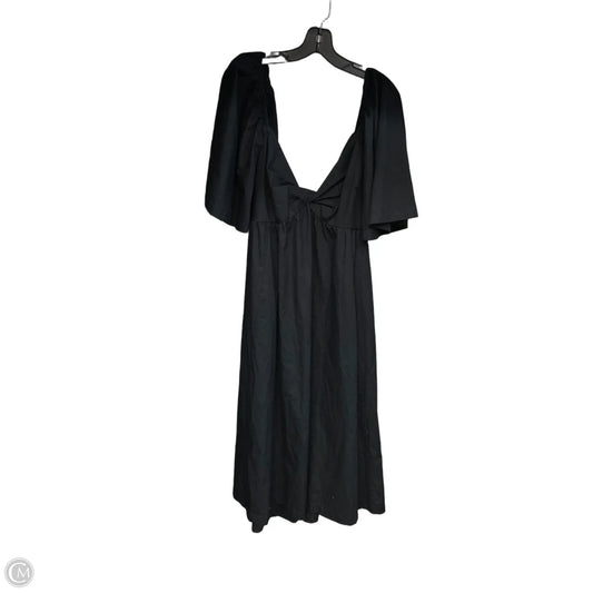 Dress Casual Maxi By Abercrombie And Fitch In Black, Size: Xl