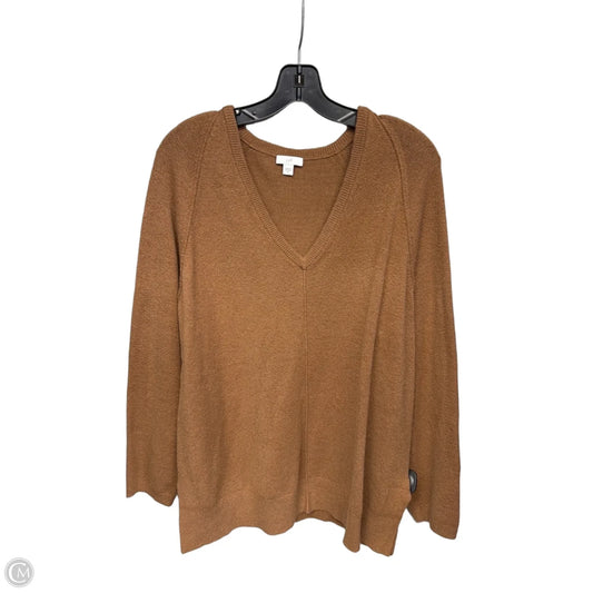Sweater By J. Jill In Brown, Size: Xl