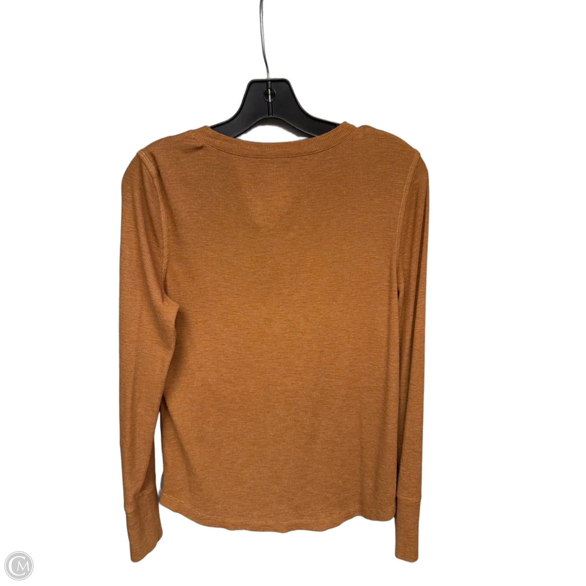 Top Long Sleeve By Gap In Brown, Size: M