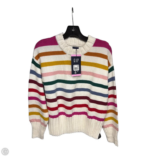 Sweater By Gap In Striped Pattern, Size: S