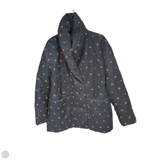 Jacket Puffer & Quilted By Madewell In Black, Size: L