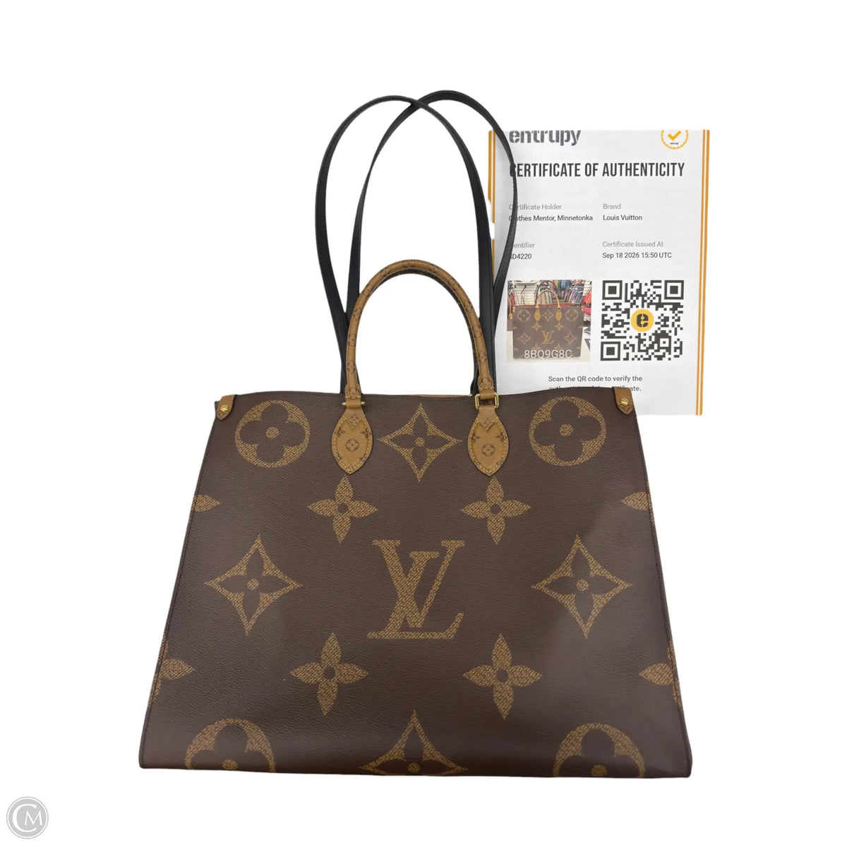 Handbag Luxury Designer By Louis Vuitton, Size: Large