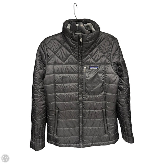 Jacket Puffer & Quilted By Patagonia In Grey, Size: M