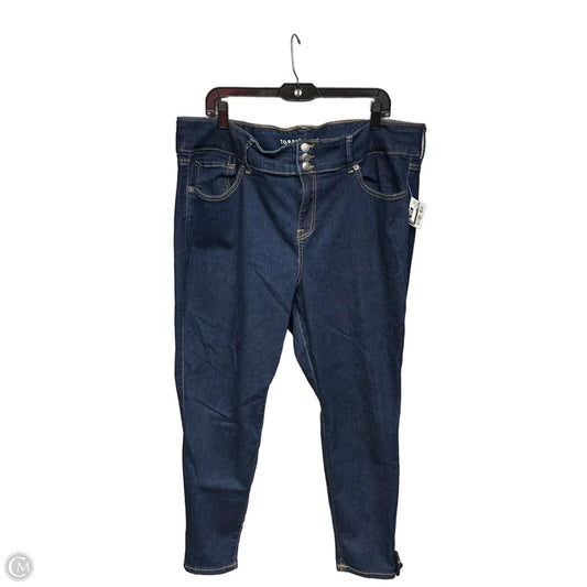 Jeans Skinny By Torrid In Blue Denim, Size: 22