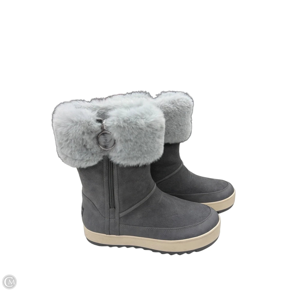 Boots Snow By Koolaburra By Ugg In Grey, Size: 8