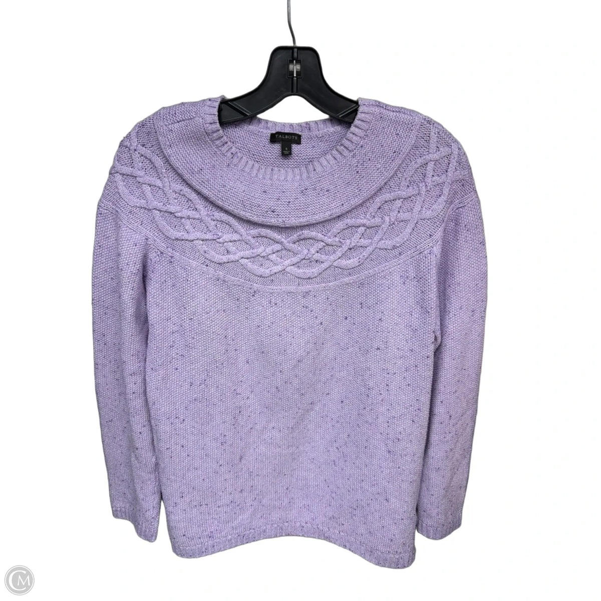 Sweater By Talbots In Purple, Size: S