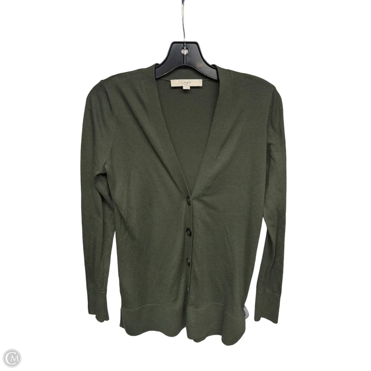 Cardigan By Loft In Green, Size: S