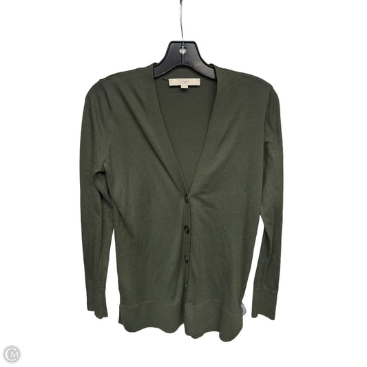 Cardigan By Loft In Green, Size: S