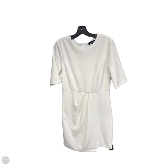 Dress Casual Midi By Lulus In White, Size: L