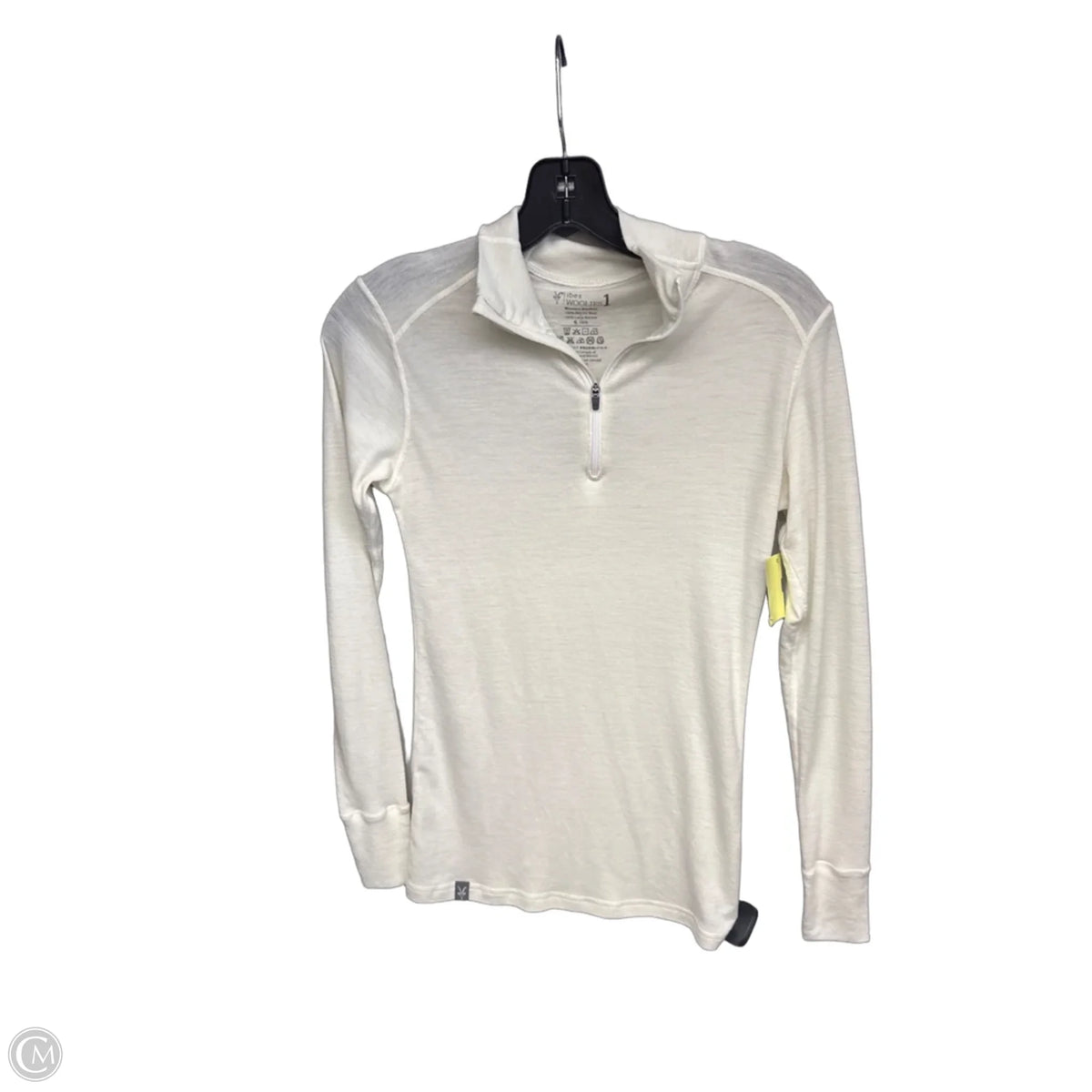 Sweater By Clothes Mentor In Cream, Size: M