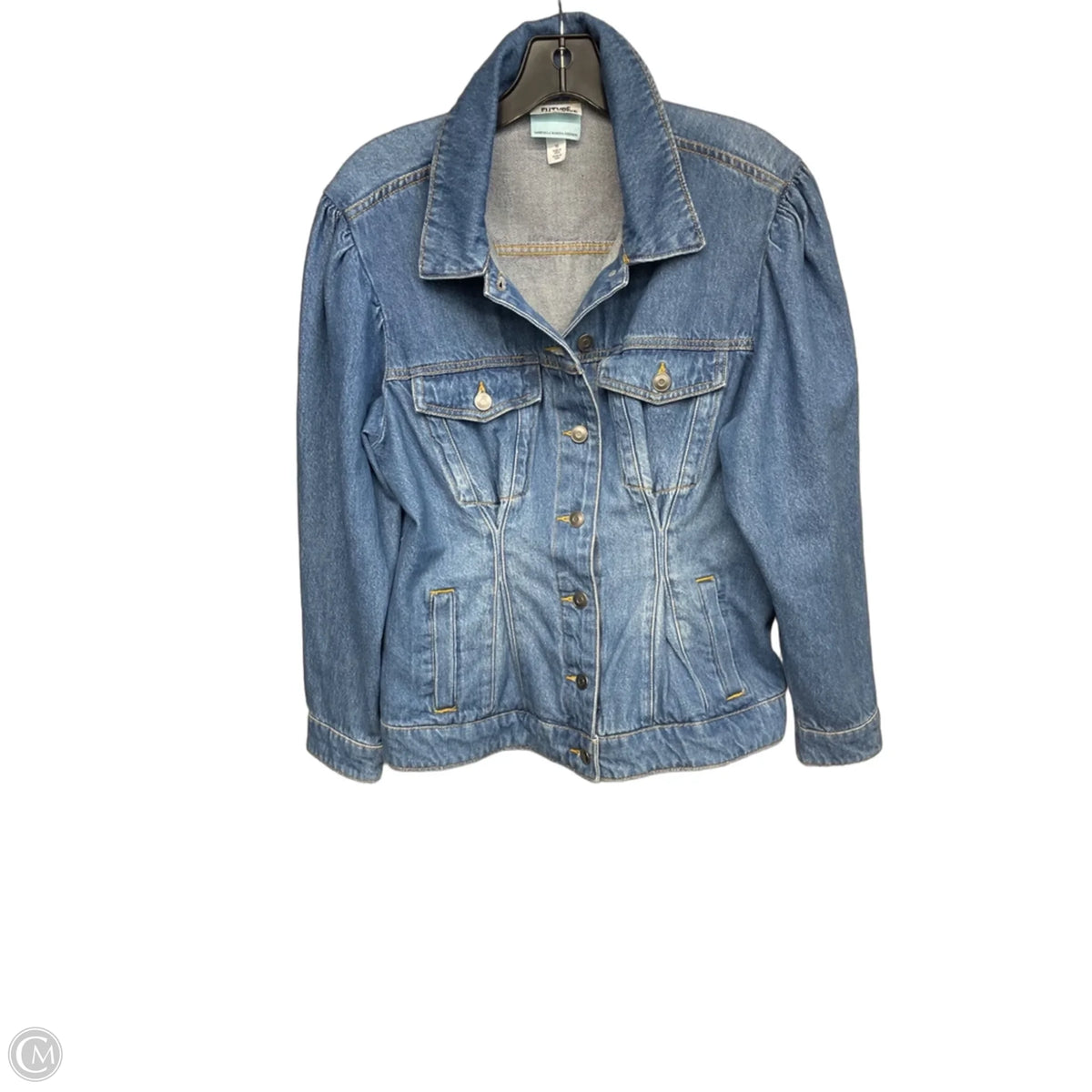 Jacket Denim By Future Collective In Blue Denim, Size: M