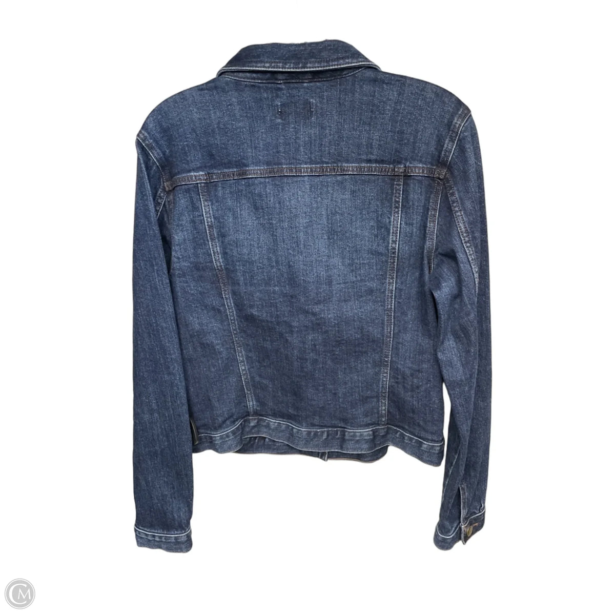 Jacket Denim By Loft In Blue Denim, Size: M