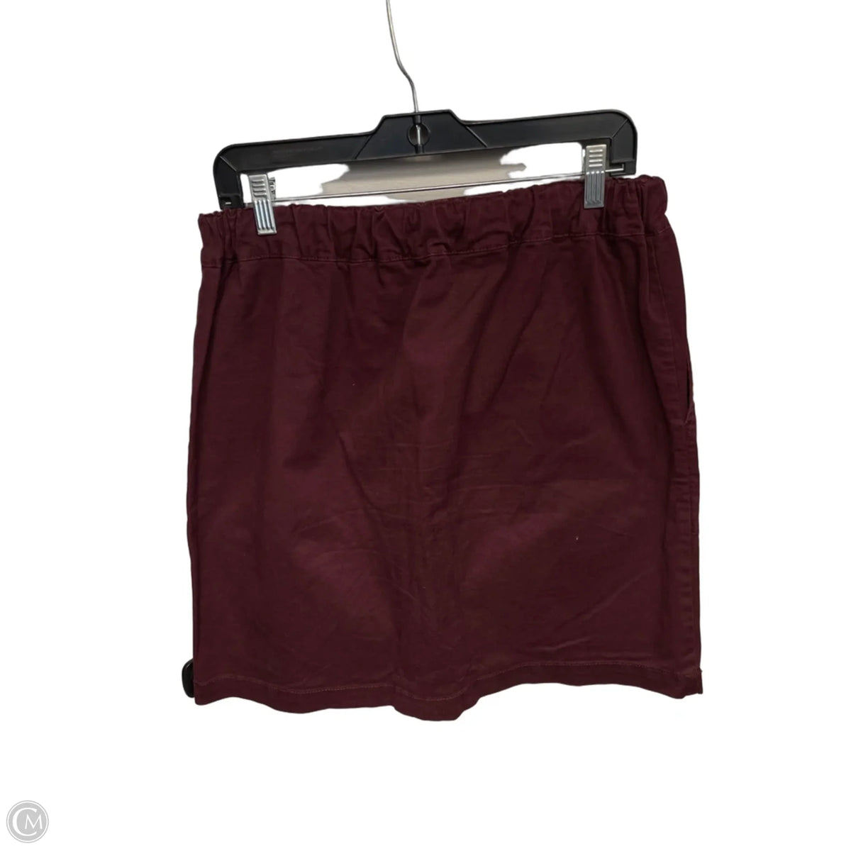 Skirt Midi By Loft In Red, Size: M