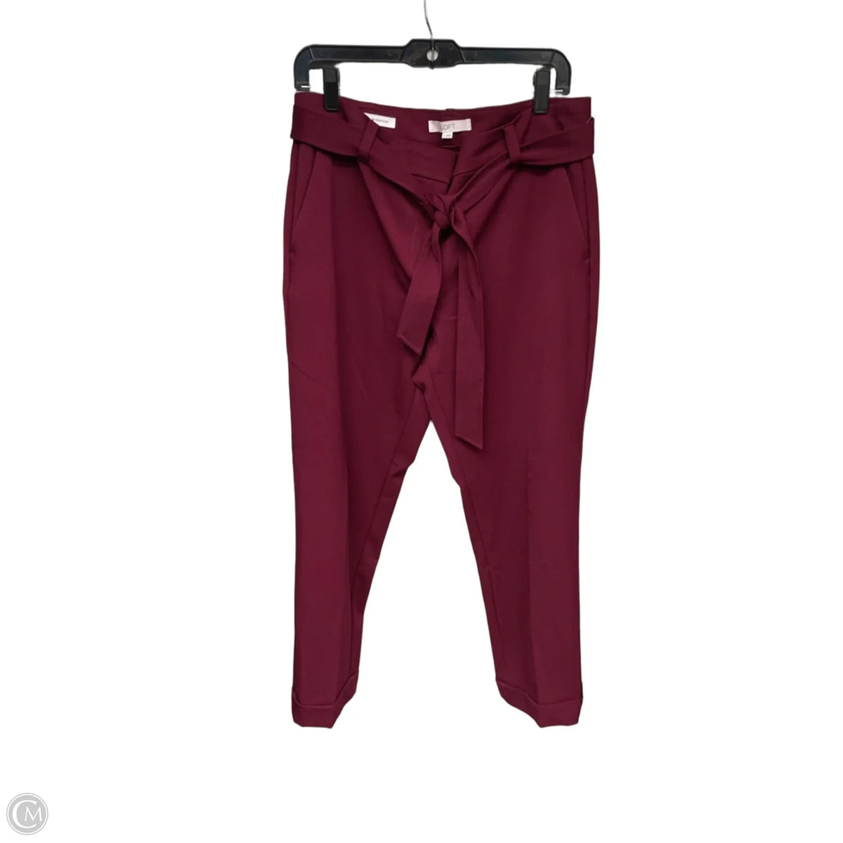 Pants Dress By Loft In Maroon, Size: 10