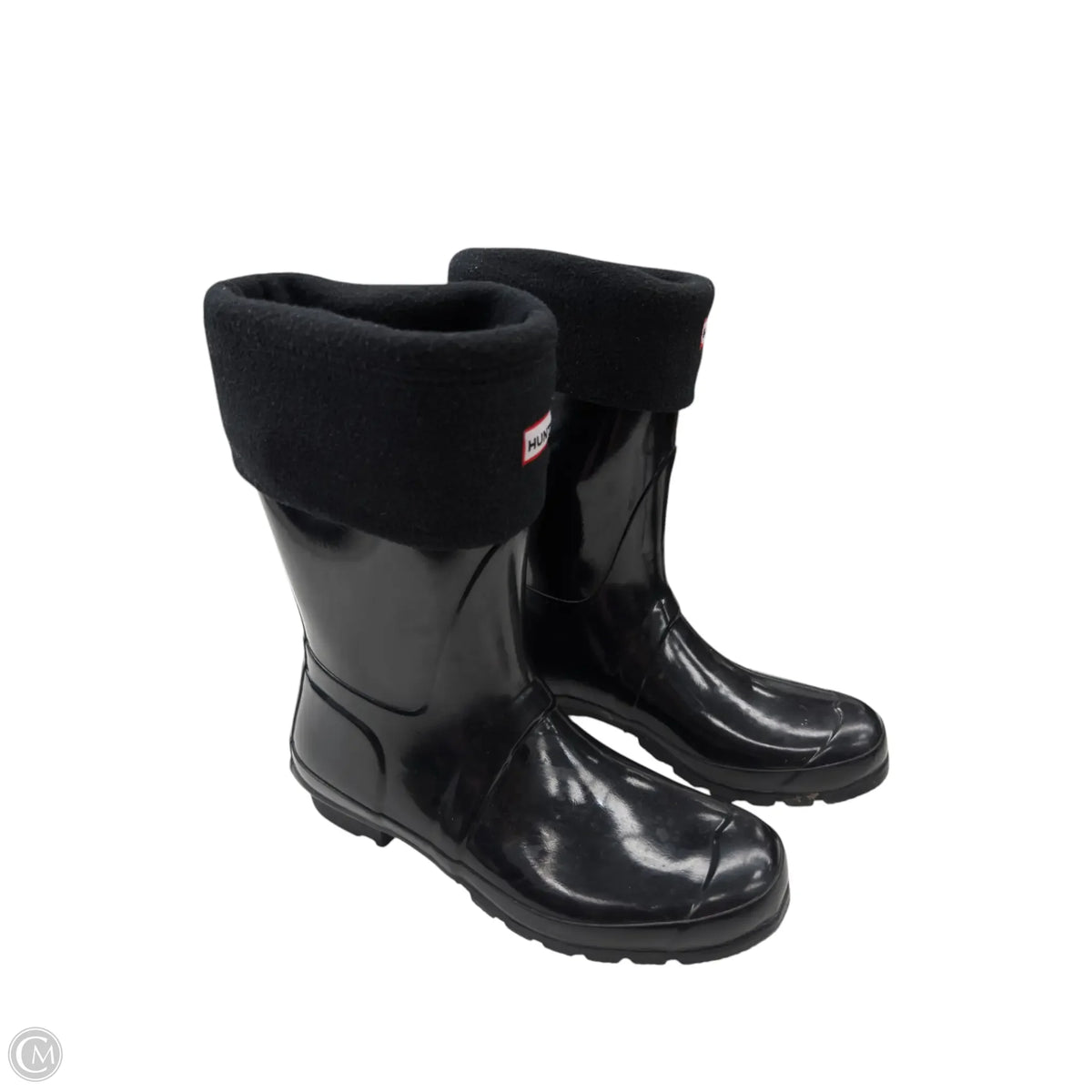 Boots Designer By Hunter In Black, Size: 9