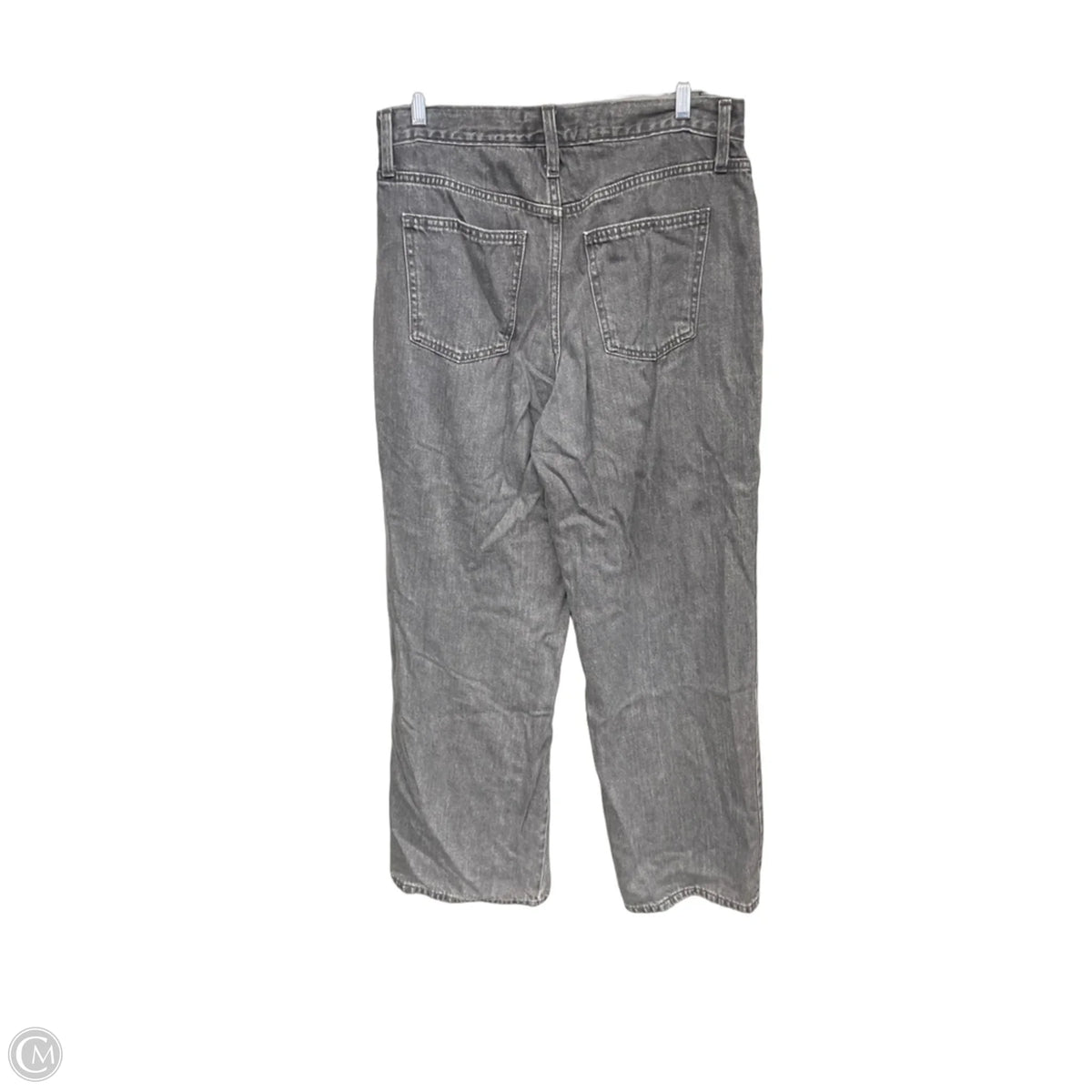 Jeans Wide Leg By Universal Thread In Grey Denim, Size: 8