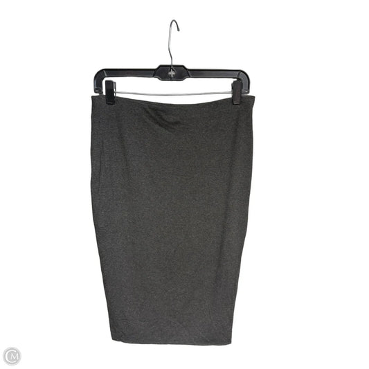 Skirt Midi By Vince Camuto In Grey, Size: S