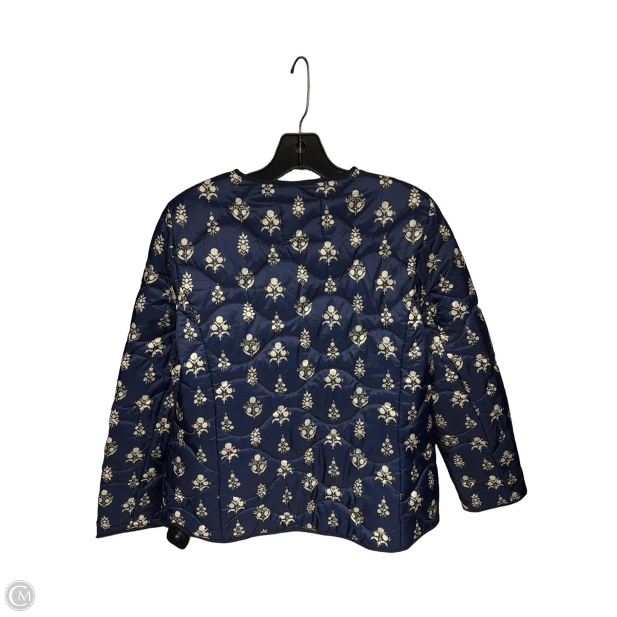 Jacket Puffer & Quilted By Talbots In Navy, Size: S