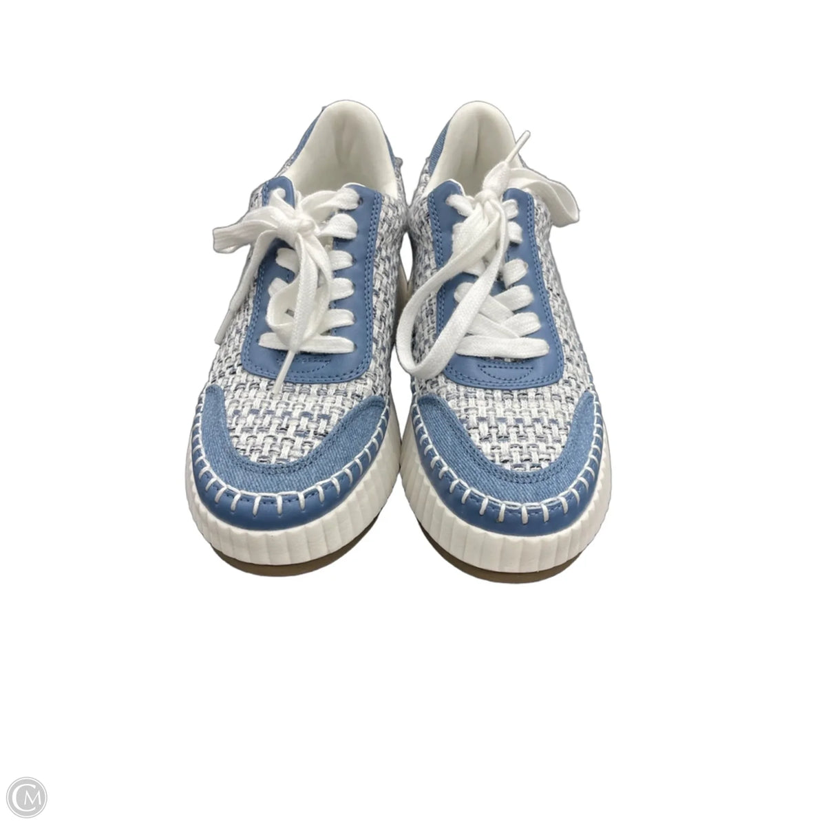 Shoes Sneakers By Universal Thread In Blue & White, Size: 6